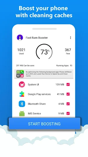 Ram Cleaner and Booster Lite Screenshot 1
