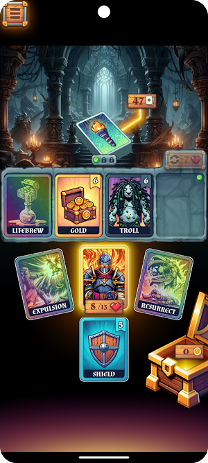 Pyrocrawl : Dungeon Deck Screenshot 3
