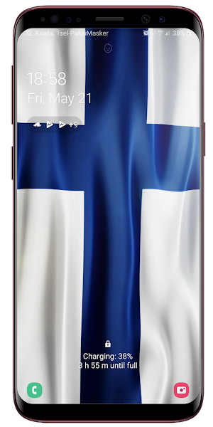 Finland Flag Live Wallpaper Screenshot 3