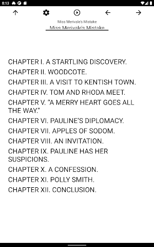 Book, Miss Merivale's Mistake Screenshot 2