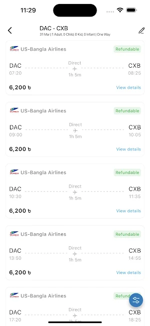 Gazi Air Travel Screenshot 2
