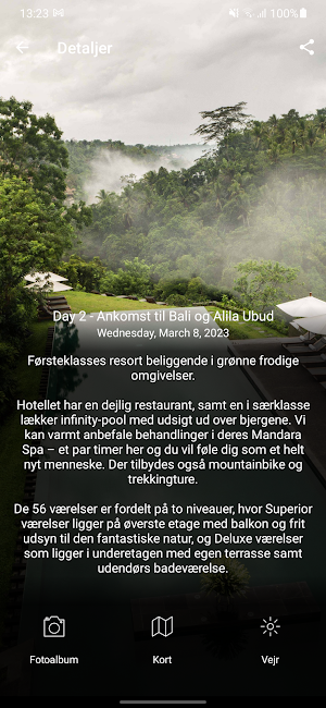 Profil Rejser Screenshot 2
