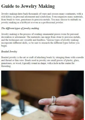 How to Make Jewelry Screenshot 3
