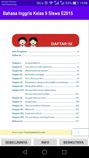 Bahasa Inggris Kelas 9 Siswa E Screenshot 2
