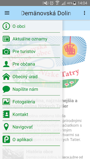 Obec Demänovská Dolina Screenshot 0