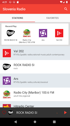 Slovenia Radio Station Screenshot 0