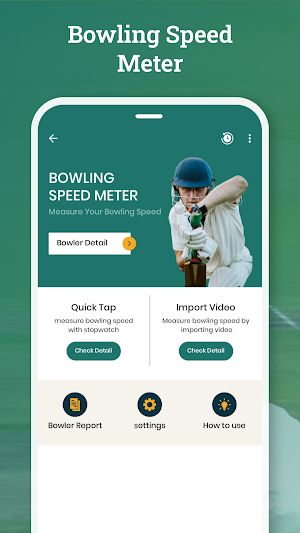 Bowling Speed Meter Screenshot 1