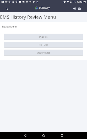 EMS History Screenshot 1