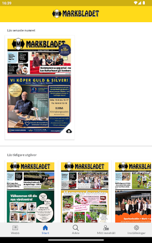 Markbladet Screenshot 2