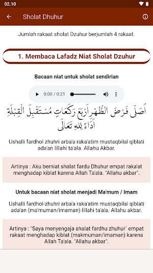 Tuntunan Sholat & Doa Lengkap Screenshot 3