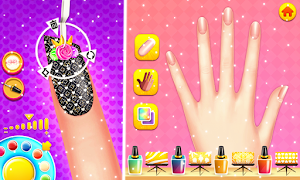 Girl Nail salon Simulator: Nail games for girls Screenshot 1