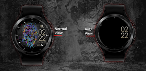 Color Owl Watch Face Wear OS Screenshot 1