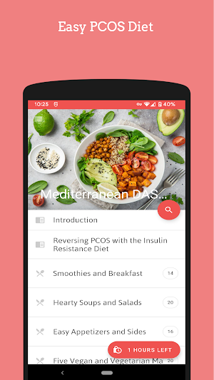 Easy PCOS Diet Cookbook Screenshot 0