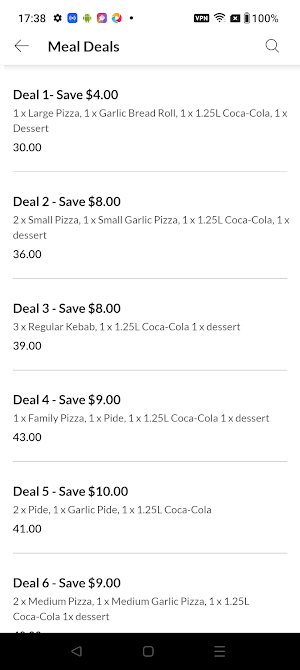 Nepean Pizza Kebabs Screenshot 2