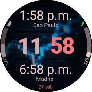 Multi-Zone Watch Face Screenshot 3