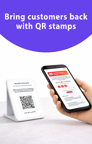 QR Loyalty Card App Screenshot 0