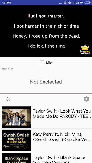 Karaoke Screenshot 1