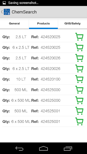 ChemSearch Screenshot 3