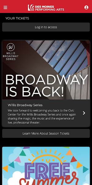 Des Moines Performing Arts Screenshot 3