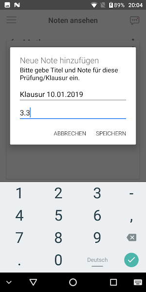Studium Semesterplaner Studido Screenshot 2