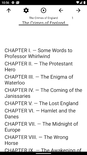 Book, The Crimes of England Screenshot 0