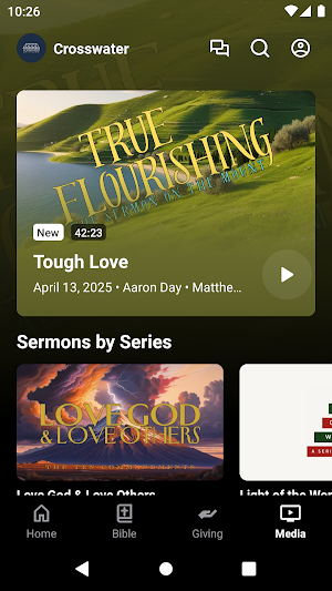 Crosswater Church App Screenshot 1