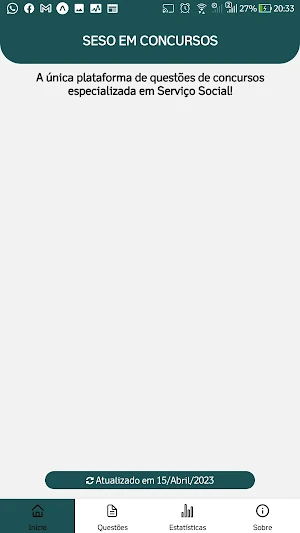 Serviço Social em Concursos Screenshot 0