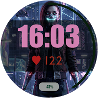 Netrunner Neon Mercenary Watch