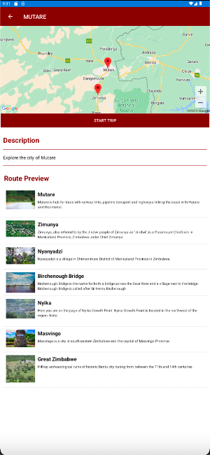 Vhakacha Visit Zim - Mutare Screenshot 1