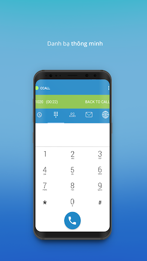 CCALL Softphone Screenshot 1