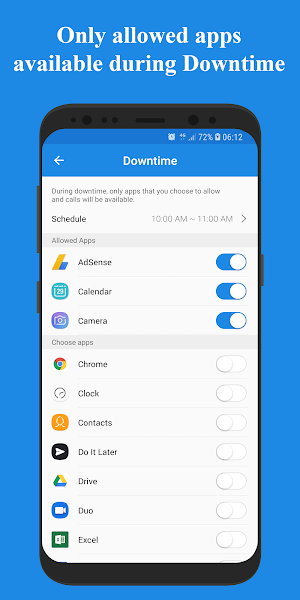 Usage Time - App Usage Manager Screenshot 1