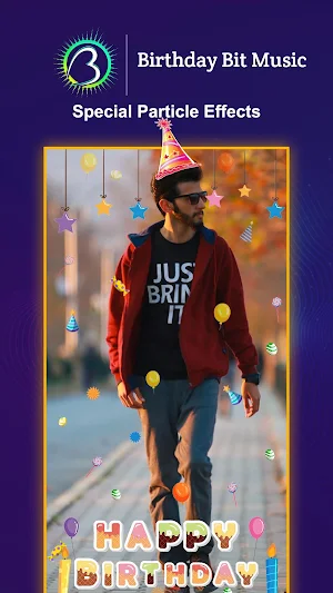 Birthday Song Bit : Birthday Video Maker With Name Screenshot 3