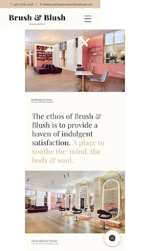 Brush and Blush Beauty Parlour Screenshot 1