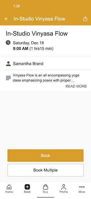 Syracuse Yoga Screenshot 2