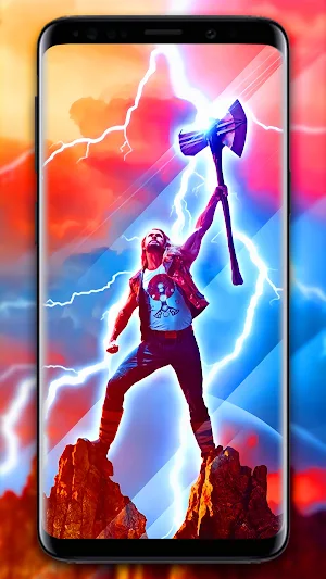 Thor thunder Wallpaper HD Screenshot 2