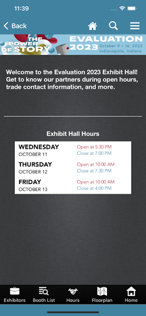 AEA Events Screenshot 3