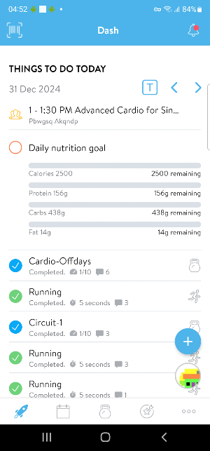 Athletic Health Screenshot 1