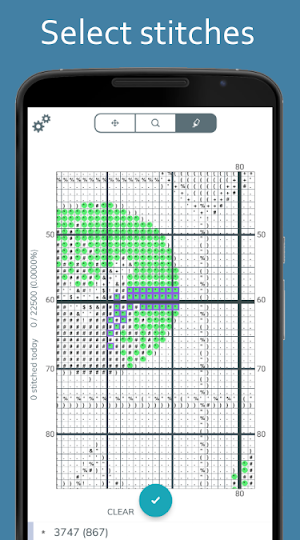 Pattern Keeper - Cross Stitch Progress Tracker Screenshot 1