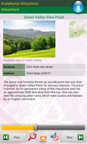 Kodaikanal Attractions Screenshot 2