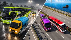 Bus Simulator: Real Driving Screenshot 1