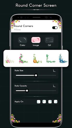 Round Corner Screen Hide Notch Screenshot 2