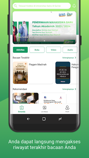 UNSIQ WONOSOBO Digital Library Screenshot 1