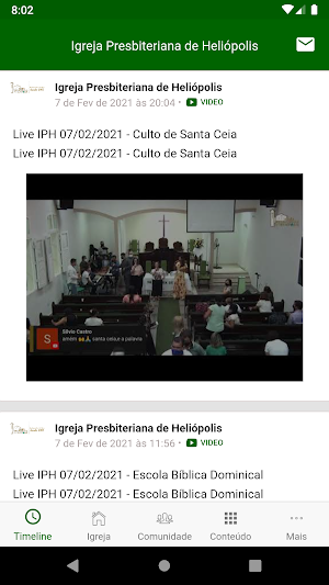 Igreja Presbiteriana de Heliópolis Screenshot 2