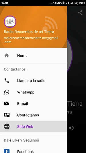 Radio Recuerdos de mi Tierra Screenshot 0
