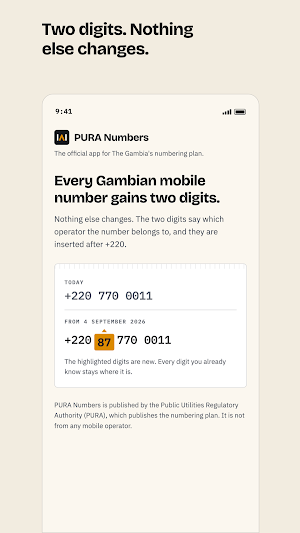 PURA Connects – Gambia to 9 Screenshot 0