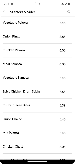 Cafe India Alness Screenshot 3
