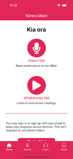 Kōrero Māori Screenshot 0
