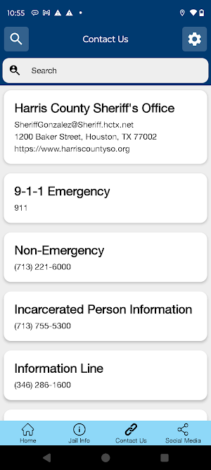 Harris County Sheriff TX Screenshot 1