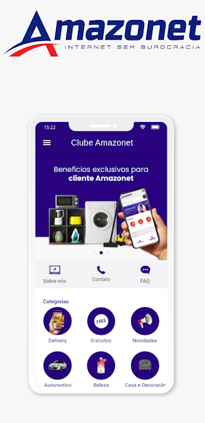 Clube Amazonet Screenshot 3