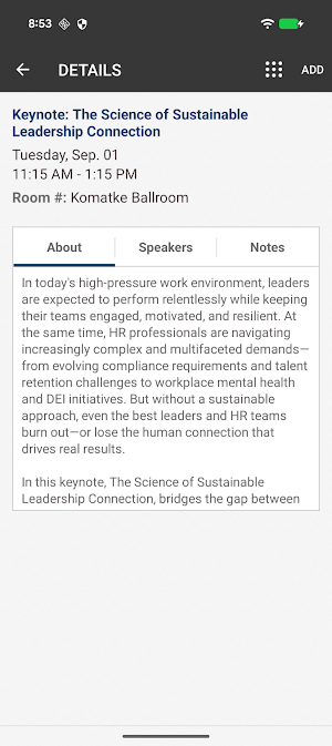 SHRM AZ State Conference '26 Screenshot 2
